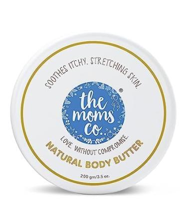 T.he Mo ms C'o. Natural Body Butter for Women | 24 Hours Moisturization with Shea & Cocoa Butter| Body Butter for Women Stretch Marks Dry Skin and Itchy Skin-200 Gm