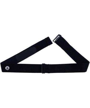 1NISCARTACT Adjustable Elastic Band for Heart Rate Sensors | Garmin Polar Wahoo Bryton | High-Quality Nylon & Spandex | 45mm Black - Buy Online on GoSupps.com