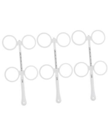 Housoutil 3st glasses accessories optometry instrument with adjustable PD optometry Flipper instrument fleet for lens mirror film optometry flipper equipment lens glass white