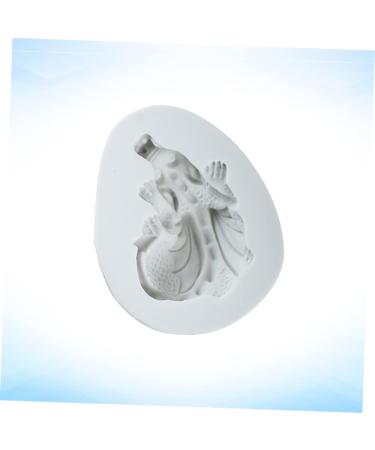 COHEALI 2pcs Easter Resin Molds Clay Making Tools Easter Cake Molds Fondant Molds Cupcake Topper Decorating Mold Gummy Molds Silicone Soap Molds Lollipop Mold Candle Decorate Candy White - Buy Online on GoSupps.com