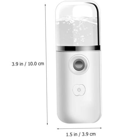 Hemoton 3pcs Hydrating Instrument Mini Sprayer Cool Spa Moisturizing Portable Face Abs White - Buy Online on GoSupps.com
