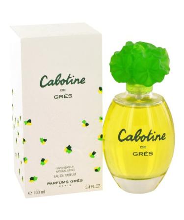 3. 3 oz Eau De Parfum Spray Cabotine Perfume By Parfums Gres Eau De Parfum Spray Perfume for Women Classic aroma (t-fex-412692)