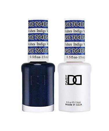 DND Gel Set 711-782 (DND 764 INDIGO WISHES)