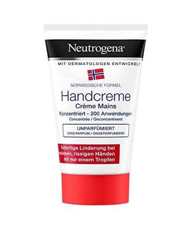 Neutrogena Norwegian Formula Hand Cream - Unscented 6x50ml | Best for Very Dry Hands - International Shipping Available - Buy Online on GoSupps.com