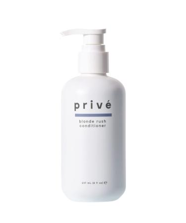 priv blonde rush conditioner blue-violet conditioner/tones & brightens natural or bleached blondes & highlighted brunettes/strengthens damaged hair 237ml / 8oz