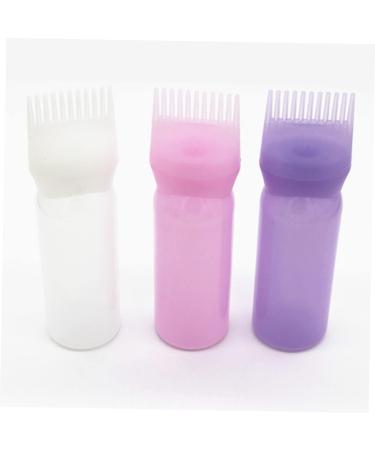FRCOLOR Hair Coloring Supplies Root Comb Applicator Hair Coloring Dyeing Kit Hair Root Bottle Hair Root Applicator Bottle Graduated Scale Comb Bottle Hair Tint Bottle Hair Dye Rinse Bottle - Buy Online on GoSupps.com