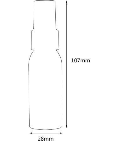 Buy Tianzd 24-Pack 30ml Portable Clear Plastic Spray Bottles with Black Atomizer - Perfect for Perfume Fine Mist and Dusting - Buy Online on GoSupps.com