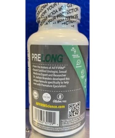 AFFIRM Science PreLONG St. Johns Wort & L-Citrulline Supplement 700mg - 150 Veg Capsules | Male PE Enhancement Formula by Dr. Judson Brandeis - Buy Online on GoSupps.com