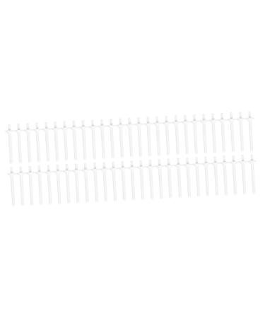 Minkissy 150 pcs nose hair wax pencil wax -sticks wax spatula hair removal nose wax ladies suits nostril nose hole white cleaning kit of single head Miss plastic