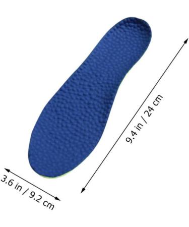 Buy Women's Sports Insoles - TPU Foam Sandals Blue Sole Pads 24x9.2 cm for Ultimate Comfort - Buy Online on GoSupps.com