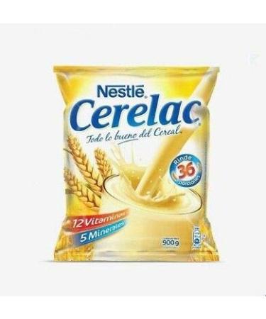 Nestle Cerelac 900 Grs - 1 Pack (Cerelac Venezuela) - Bebida en base a cereal (Trigo) / Instant wheat cereal beverage