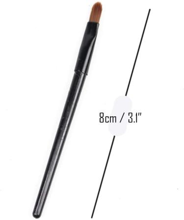ISKYBOB 50 Pieces Black Disposable Lip Brushes Lipstick Gloss Wands Applicator Cosmetic Tools - Buy Online on GoSupps.com