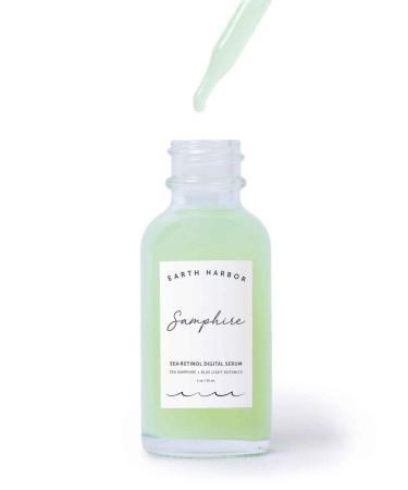 Earth Harbor SAMPHIRE Sea-Retinol Digital Serum 1 OZ - Organic Anti-Aging Skincare - Buy Online on GoSupps.com