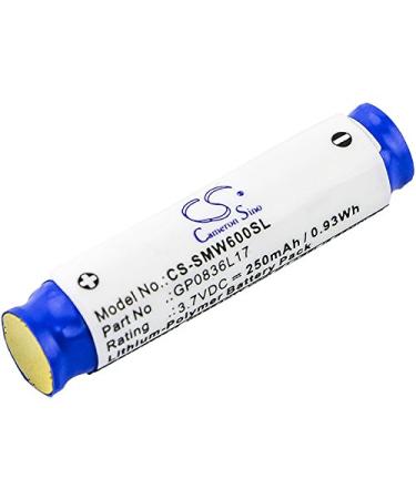 250mAh/3.7V Replacement Battery for MH100 MW600 GP0836L17