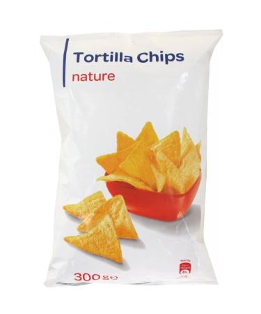 1er Prix - Tortilla Chips Nature Sachet 300G - Chips croquantes pour l'ap ritif - Convient pour tous les go ts - 300g de plaisir sal - Le Lot De 6