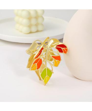 Eddie Munson Butterfly Flower Leaf Hair Claw Clips Set - 3 PCS Metal Hairpin Claw Clips for Women and Girls - Hair Accessories for All Hair Types - Buy Online on GoSupps.com