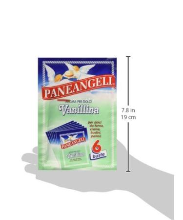 Paneangeli Vanillina - 1 Envelope for 6 Servings | High-Quality Italian Vanilla Powder - Buy Online on GoSupps.com