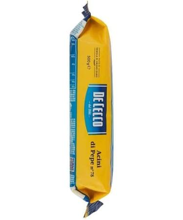 20x De Cecco Pasta 100 Italiaanse Acini di Pepe n 78 short pasta 500 g - Buy Online on GoSupps.com