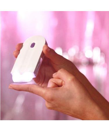 Laser Rechargeable Epilator for Women | Pain-Free Hair Removal with Sensor-Light Technology | Smooth Touch Razor | White - Buy Online on GoSupps.com