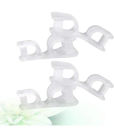 Healvian Thumb Splint 4 Pair + Toe Separators | Hallux Valgus Corrector | Overlapping Toe Orthotics + Clear Thumb Protector - Buy Online on GoSupps.com