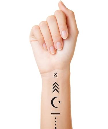 Stencil1FX Tattoo Marks Makeup Stencil - Create Unique and Trendy Patterns Easily - Buy Online on GoSupps.com