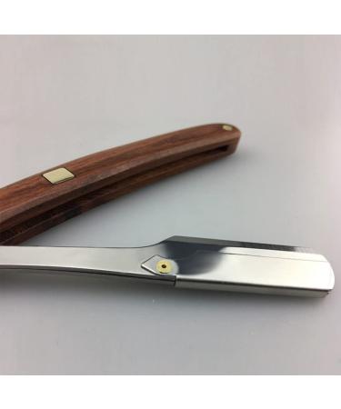 Buy Manual Razor for Men - Replaceable Blade Straight Razor for Safe Shaving | Eco-Friendly Bamboo Design - Buy Online on GoSupps.com