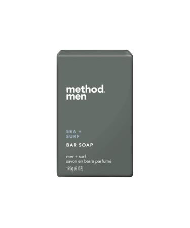 Method Men's Exfoliating bar Soap Sea + Surf 6 oz 1Count