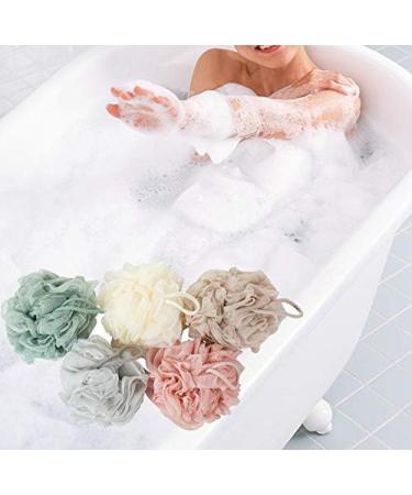 Premium Gray Bath Sponge & Shower Loofah for Body Exfoliation - 1 Count - Ideal for Smooth Skin - Buy Online on GoSupps.com