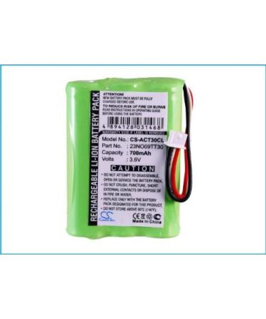 High-Performance 3.6V Replacement Battery for Agfeo DECT 30 DECT C45 - 84743411 P11 T016 AH-AAA600F/700mAh - International Shipping Available - Buy Online on GoSupps.com