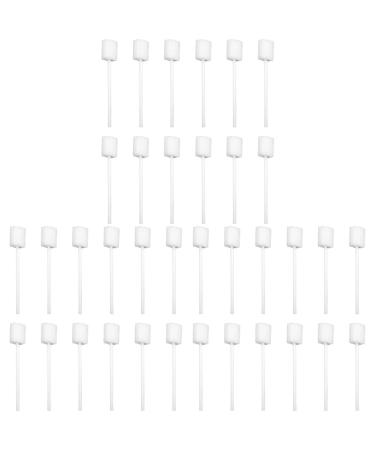 Kisangel 90 pcs Disposable Baby Baby Toothbrush Baby Tongue Cleaner Baby Tongue Toothbrush Sponge Toothbrush Infant 10.5x2cm x3pcs Whitex3pcs