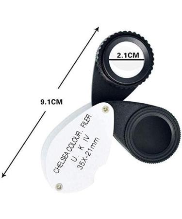 Magnifiers for Craft Work Reading Magnifier Handheld Light HD High Reading for The Elderly Antique Jewelry Identification Better Life - Buy Online on GoSupps.com