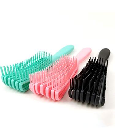 Discravilating Hairbrush for Curly & Afro Hair Tangle Teaser for 3A to 4C Thick Long Hair & Kids | Best Hairbrush for Black Women - Buy Online on GoSupps.com