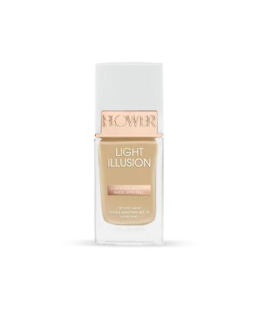 FLOWER BEAUTY Light Illusion Foundation - Warm Beige 