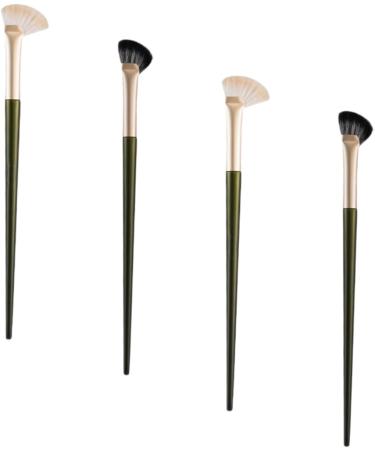 Didiseaon 8 Pcs Nose Shadow Brush Foundation Brush for Liquid Makeup Nose Makeup Brush Artificial Fiber 17.4x1cmx2pcs Assorted Colorx2pcs - Buy Online on GoSupps.com