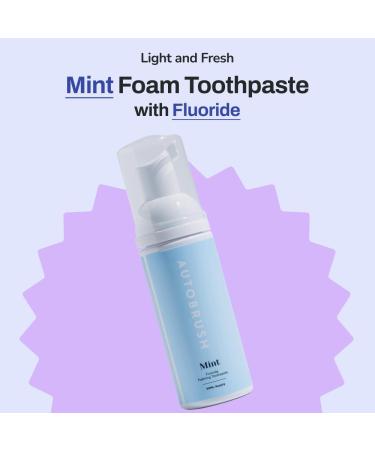AutoBrush Free Foaming Toothpaste for Adults - Mint  - Pack of 2 - 50 ml - Buy Online on GoSupps.com