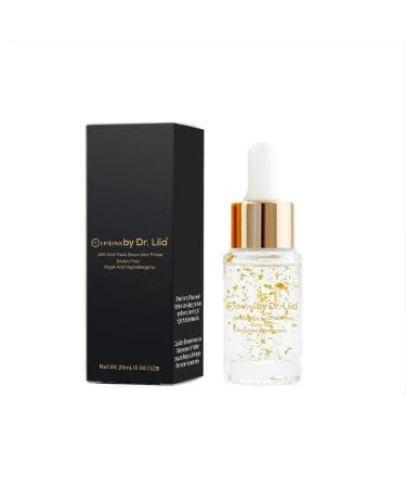 24K Gold Face Serum - Face Primer and Moisturizer Gluten Free Vegan Face Skin Care EpiLynx by Dr. Liia