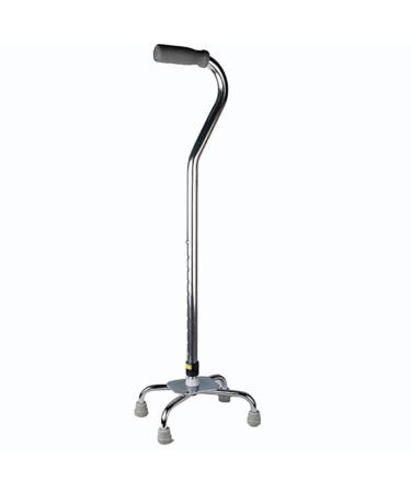 Canes Four-Legged Crutches and Double Bend Walking Sticks Anti-Skid Rubber Feet Aluminum Alloy Crutches Warm Life