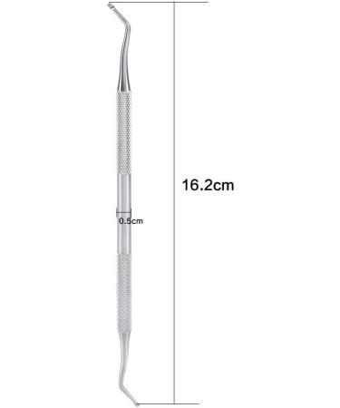 Toenail Hook Foot Tool Stainless Steel Double Ingrown Toenail Correction Lifter Corrector Idear for Adults Foot Nail Care - Buy Online on GoSupps.com