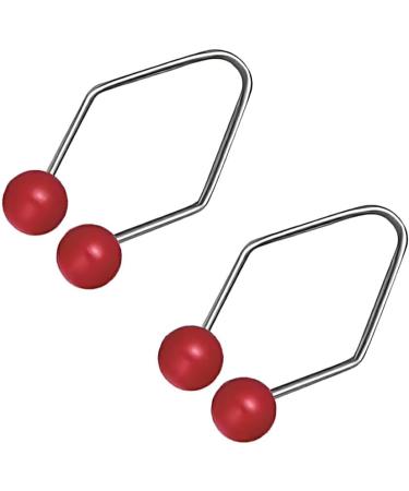 miduoidn Smiling Refinement Cheeks Dimples Maker Beads for Women and Girls Strong and Effective Metal Natural Dimples Maker red - Buy Online on GoSupps.com