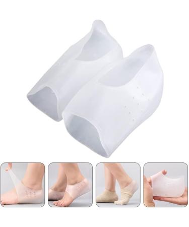 Lurrose Height Increasing Insoles - Invisible Silicone Heel Cushions for Men & Women | Comfort Foot Support Liner - Buy Online on GoSupps.com
