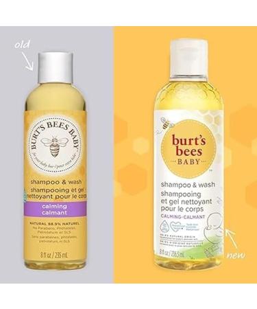 Burt's Bees Baby Calming Shampoo & Body Wash - Tear-Free, Paediatrician-Tested - 236.5 ml - Pack of 1 - Buy Online on GoSupps.com