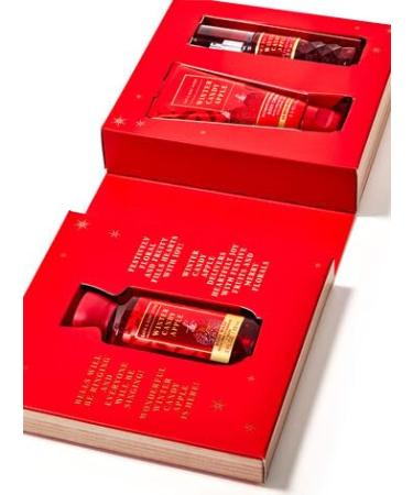 Winter Candy Apple Mini Gift Box Set | Ultimate Hydration Body Cream Body Wash & Fine Fragrance Mist - Perfect Holiday Gift - Buy Online on GoSupps.com