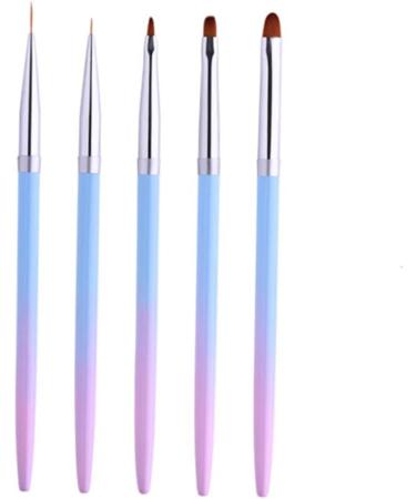 1Pc Nail Dotting Pen Manicure Brush nail Blending Brush nail design pen nail painting pens Nail Brush Pen Nail Pen fingernail brush finger nail brushs Pedicure Pen tool girl 16.6*1cm Picture 3 - Buy Online on GoSupps.com