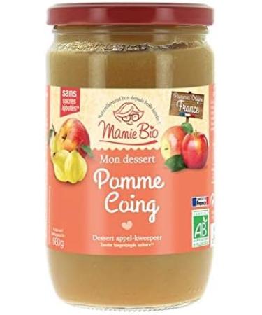 Mamie Bio - Puree Apples France & Quince 680G - Sold per unit - Buy Online on GoSupps.com