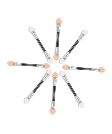 Baluue 50pcs Brush Eyeshadow Dual Sided Eyeshadow Brush Eyeshadow Eyeshadow Brush Sponge Pink