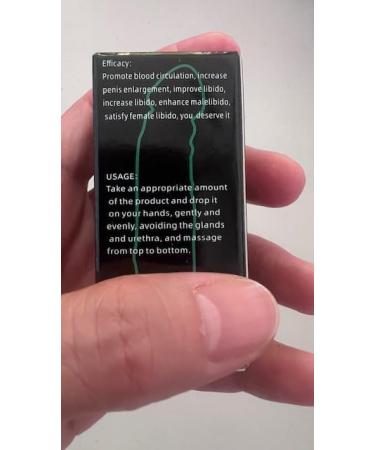 Extra Strength Male Enlargement Oil 10ml - Crazy Life Growth Oil by Tonisabery | Boost Confidence International Shipping - Buy Online on GoSupps.com
