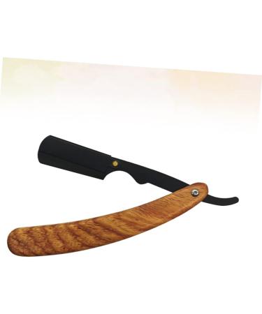 Doitool Strawberry Hair Spang Manual Razor for Men | Bamboo Eyebrow & Beard Grooming Tool - Shop Internationally - Buy Online on GoSupps.com