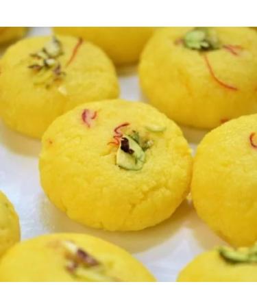 Festival Special Premium (Sweet Food Yellow Peda 400g) Delicious Indian Traditional Sweets To Sweeten Up Your Celebration Best Gift For All Occasions Marriage Diwali Holi Sold By Kidzbuzz - Buy Online on GoSupps.com