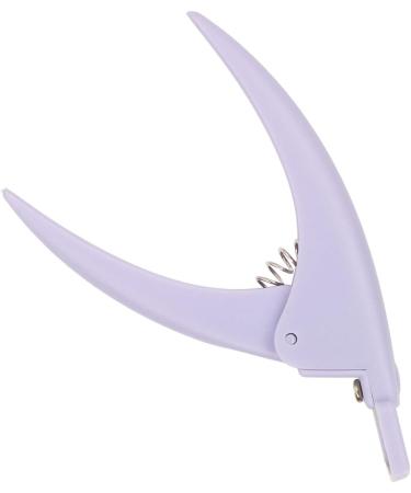 Nail Tip Clipper Acrylic Nail Clipper Ergonomic DIY for Novice for Nail Salon (Purple) - Buy Online on GoSupps.com