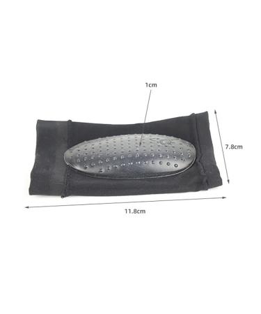 Unisex Elastic Arch Support Brace | Soft Compression Foot Care for Plantar Fasciitis Relief - Reusable Cushioned Support (1 Pair - Buy Online on GoSupps.com